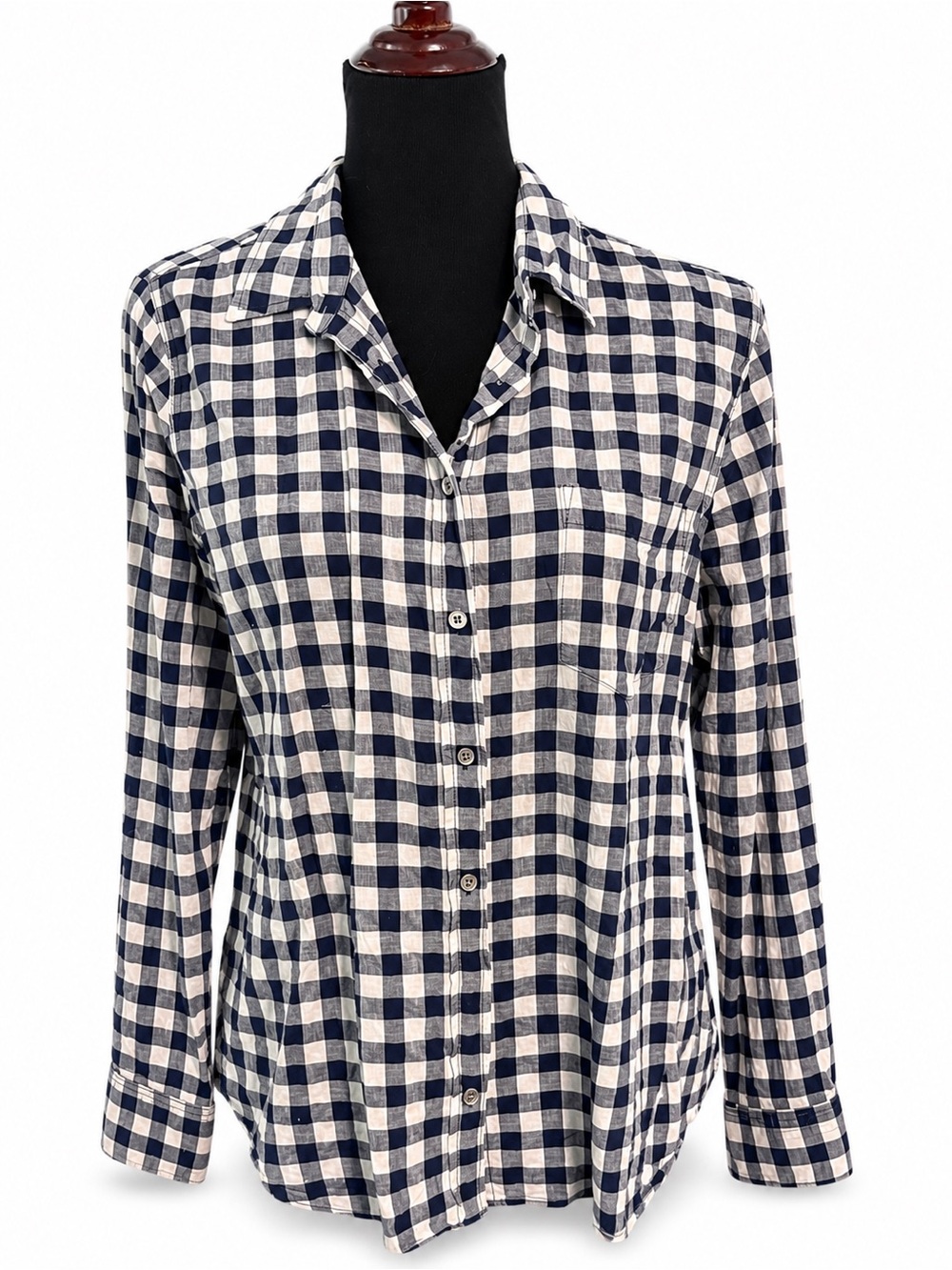 J crew gingham women’s button down